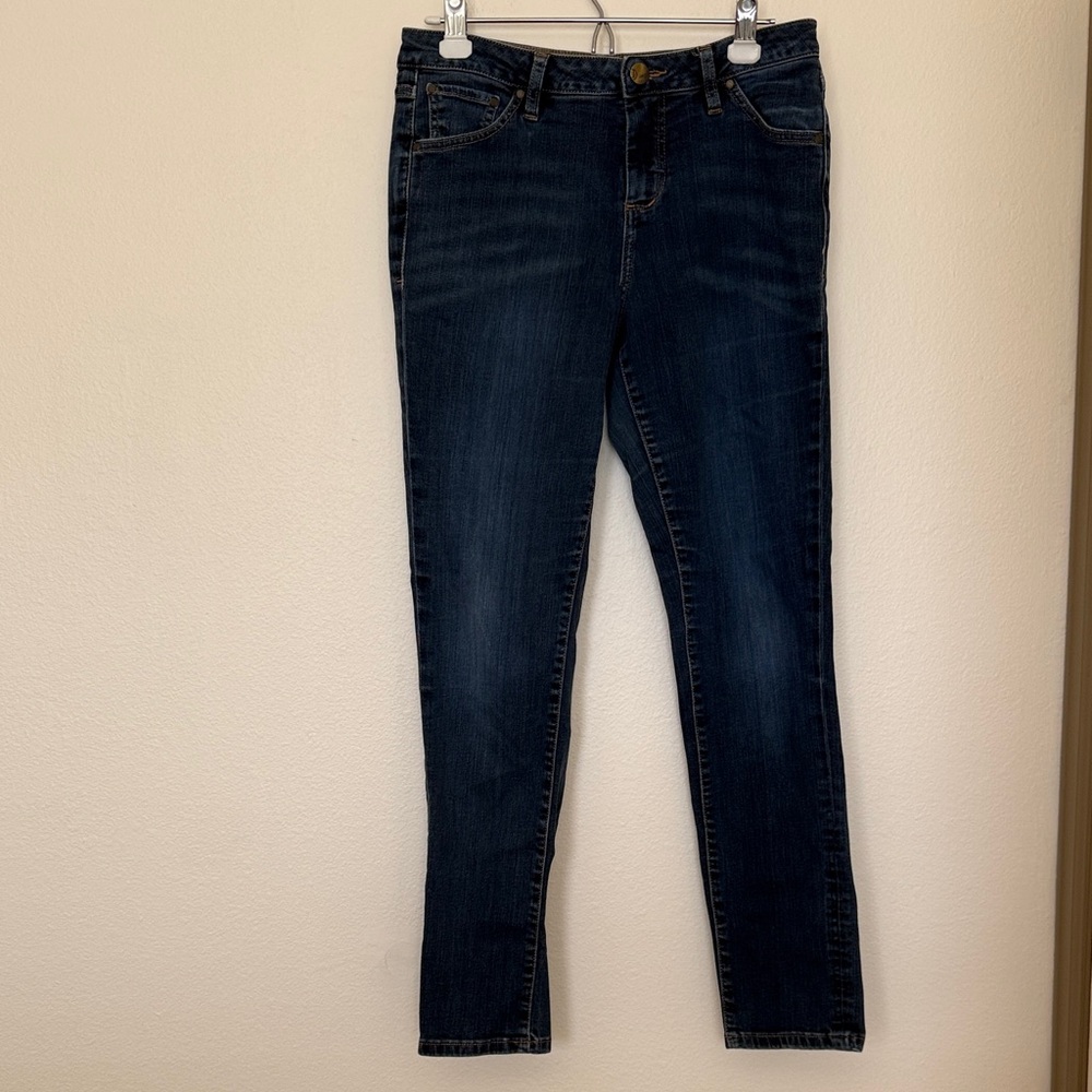 Women's Dark Indigo Jag Skinny Jeans - Stretch Slim Fit